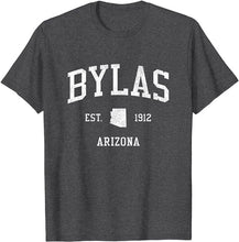 Bylas Arizona AZ T-Shirt Vintage Athletic Sports Design Tee