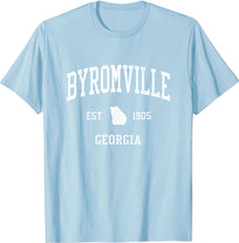 Byromville Georgia GA T-Shirt Vintage Athletic Sports Design Tee