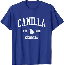 Camilla Georgia GA T-Shirt Vintage Athletic Sports Design Tee