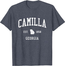 Camilla Georgia GA T-Shirt Vintage Athletic Sports Design Tee