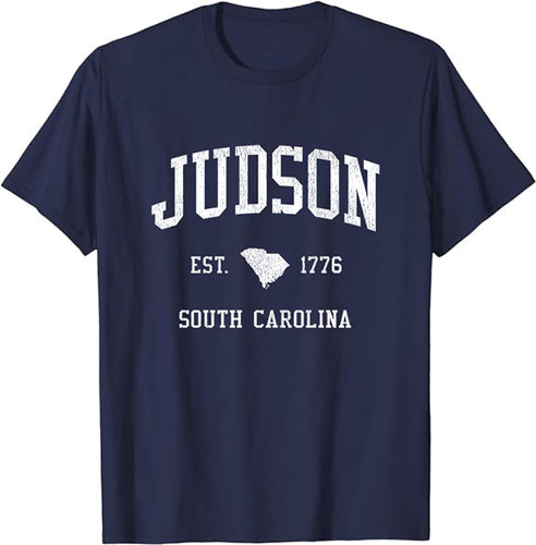 Judson South Carolina SC T-Shirt Vintage Athletic Sports Design Tee