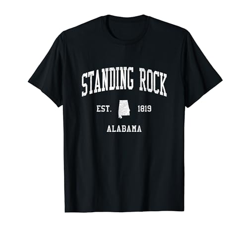 Standing Rock AL Vintage Athletic Sports JS01 T-Shirt
