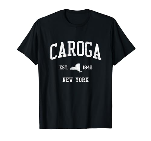 Caroga NY Vintage Athletic Sports JS01 T-Shirt