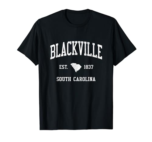 Blackville SC Vintage Athletic Sports JS01 T-Shirt