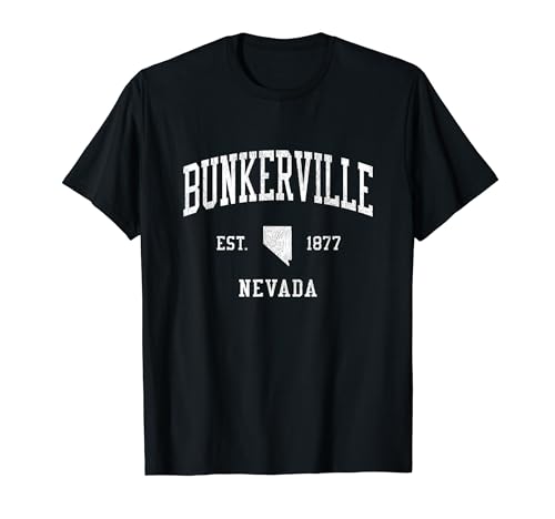 Bunkerville NV Vintage Athletic Sports JS01 T-Shirt