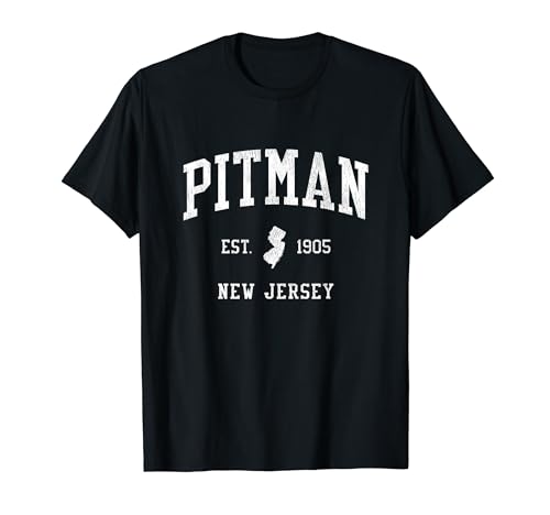 Pitman NJ Vintage Athletic Sports JS01 T-Shirt