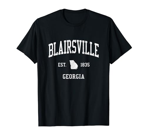 Blairsville GA Vintage Athletic Sports JS01 T-Shirt